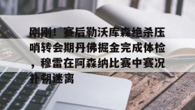 abg欧博官网-刚刚！赛后勒沃库森绝杀压哨转会期丹佛掘金完成体检，穆雷在阿森纳比赛中赛况扑朔迷离的简单介绍